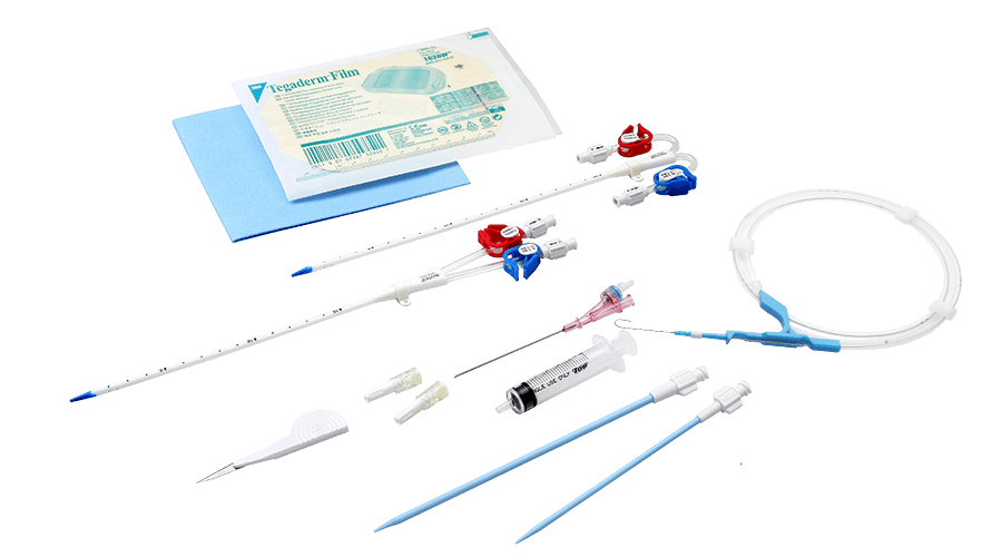 Hemodialysis Catheter Kit with 0.038"Guidewire