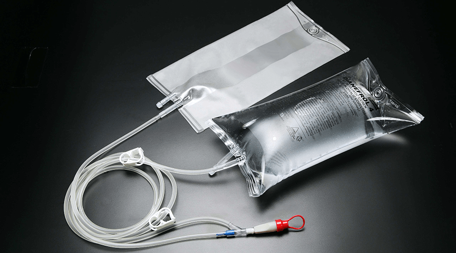 Twin-bag for Peritoneal Dialysis