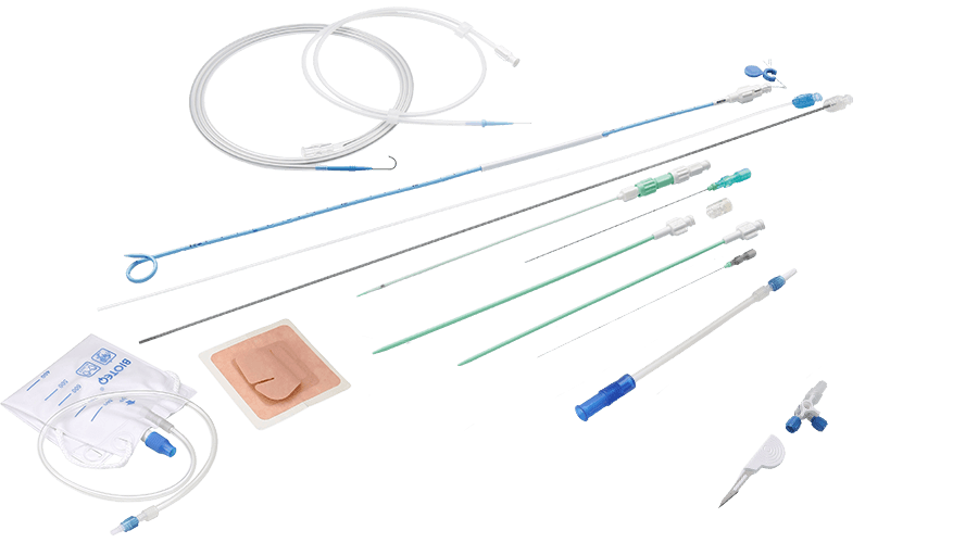 Biliary Drainage Catheter Kit-BT-PDS-B-NK2-T+CT-DB-SC-ST-CS-CN