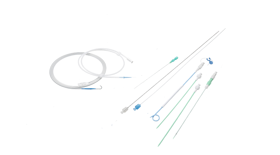 Pigtail Drainage Catheter Kit-BT-PDS-NK2(L)-T