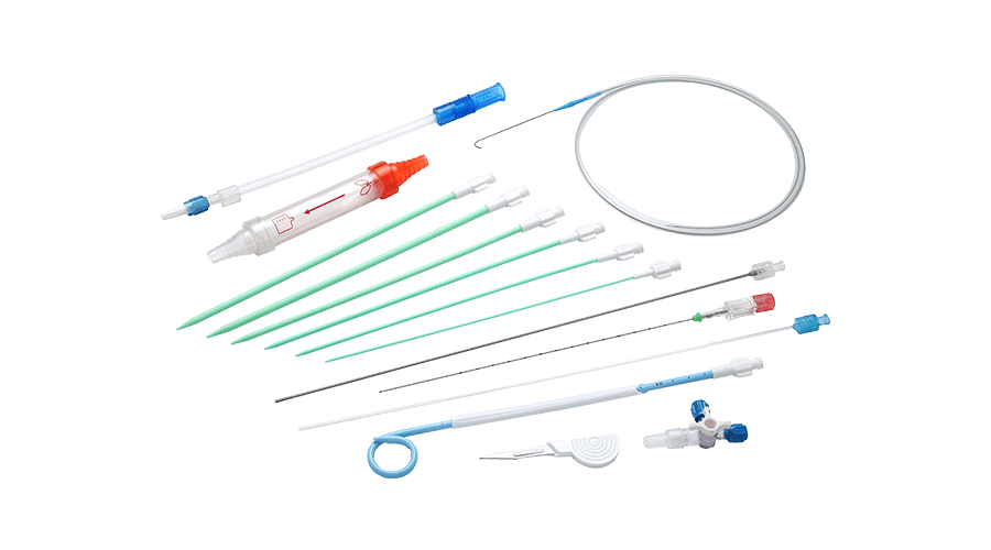 胸腔引流閥導管套組