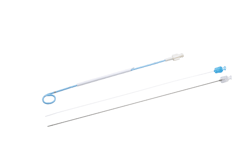 Close Loop Pigtail Drainage Catheter Set with Radiopaque Band(BT-PDS-series-W(CL)-RB;BT-PDS-series-(CL)-RB)