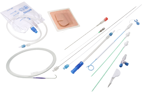 Pigtail Drainage Catheter Kit-BT-PDS-NK1-T(+CT/DB/SC/ST/CS/CN)