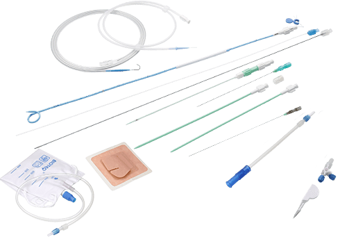 Radiopaque Band Biliary Drainage Catheter Kit-BT-PDS-BRB-NK2-T(+CT-DB-SC-ST-CS-CN)