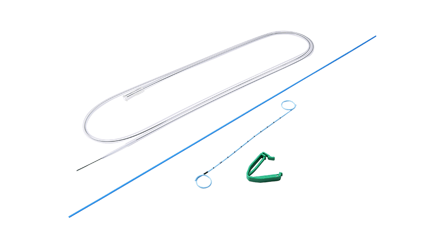 Pediatric ureteral stent set