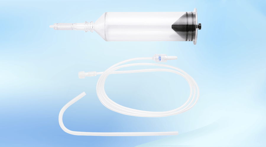 攝影導管用注射筒套組: CT/Angiography 使用型