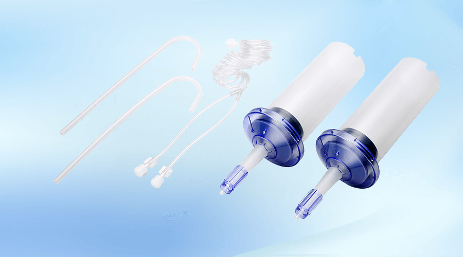 攝影導管用注射筒套組: CT/Angiography 使用型